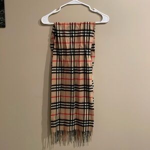 Burberry scarf